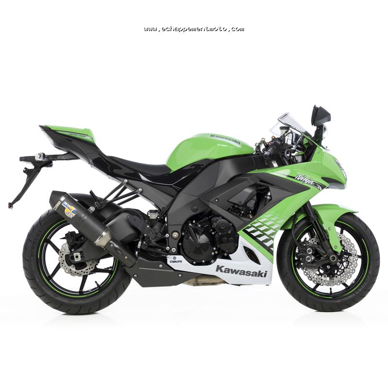 ECHAPPEMENT MOTO LEOVINCE FACTORY CARBONE KAWASAKI ZX10R 2010 FD-8255_1